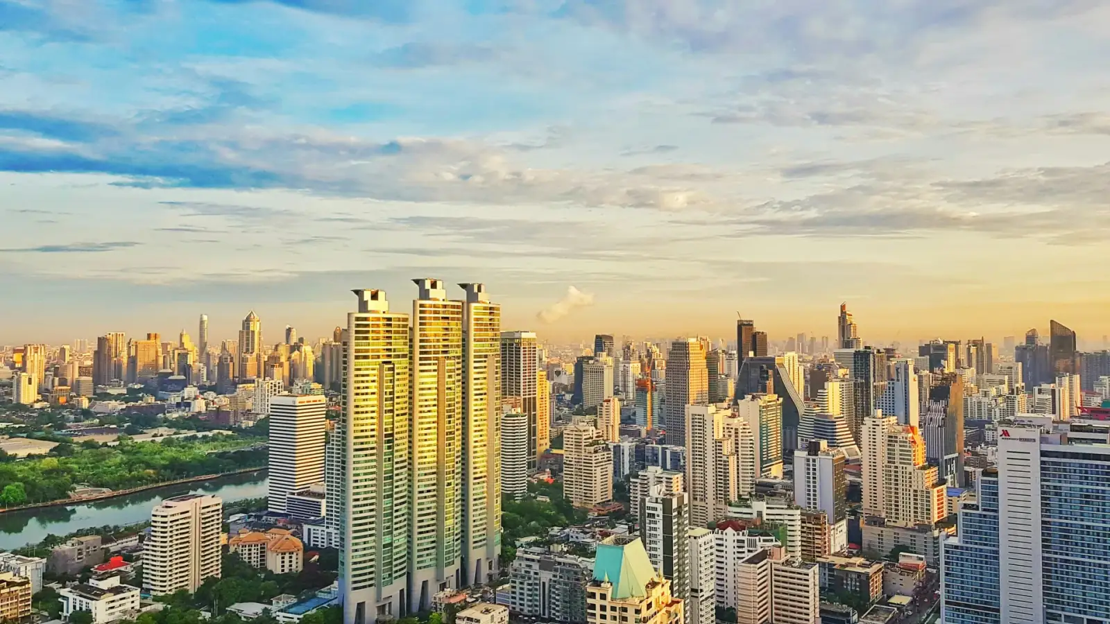 A bright Bangkok home
